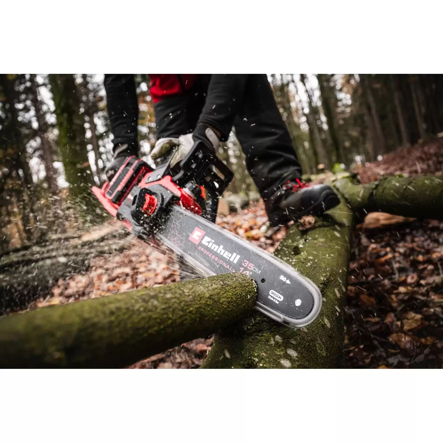 Einhell 4501781 36V 14" Cordless Brushless Chain Saw, GE-LC 36/35 Li-BL - Tool Only